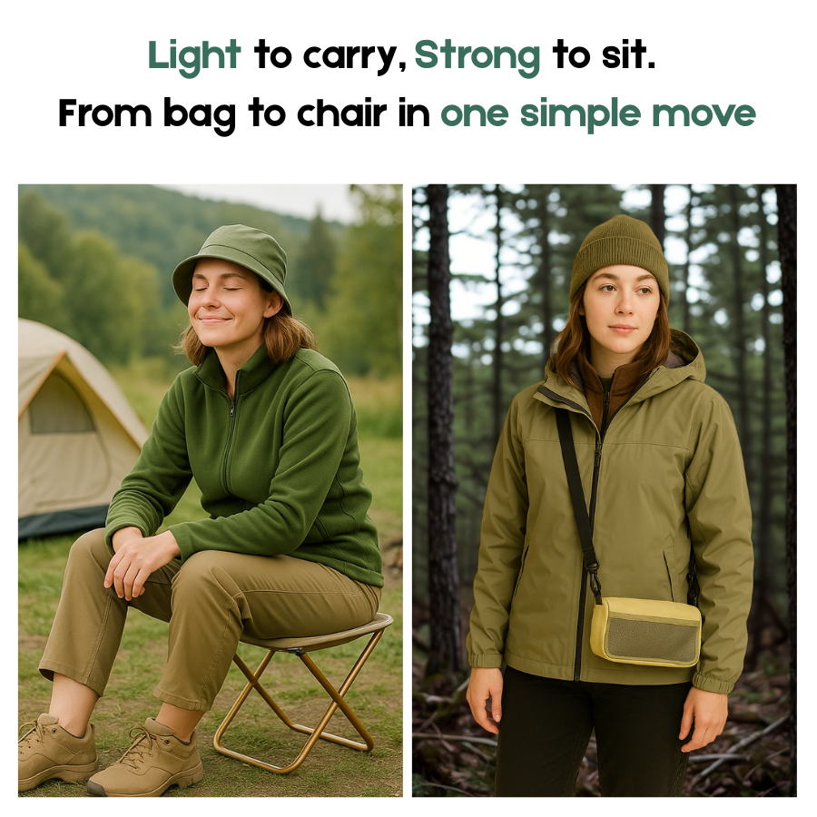 What If Your Bag Could Turn Into a Chair?