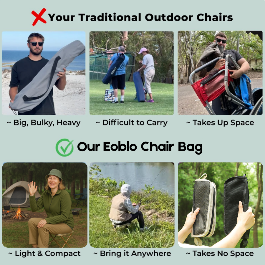 What If Your Bag Could Turn Into a Chair?